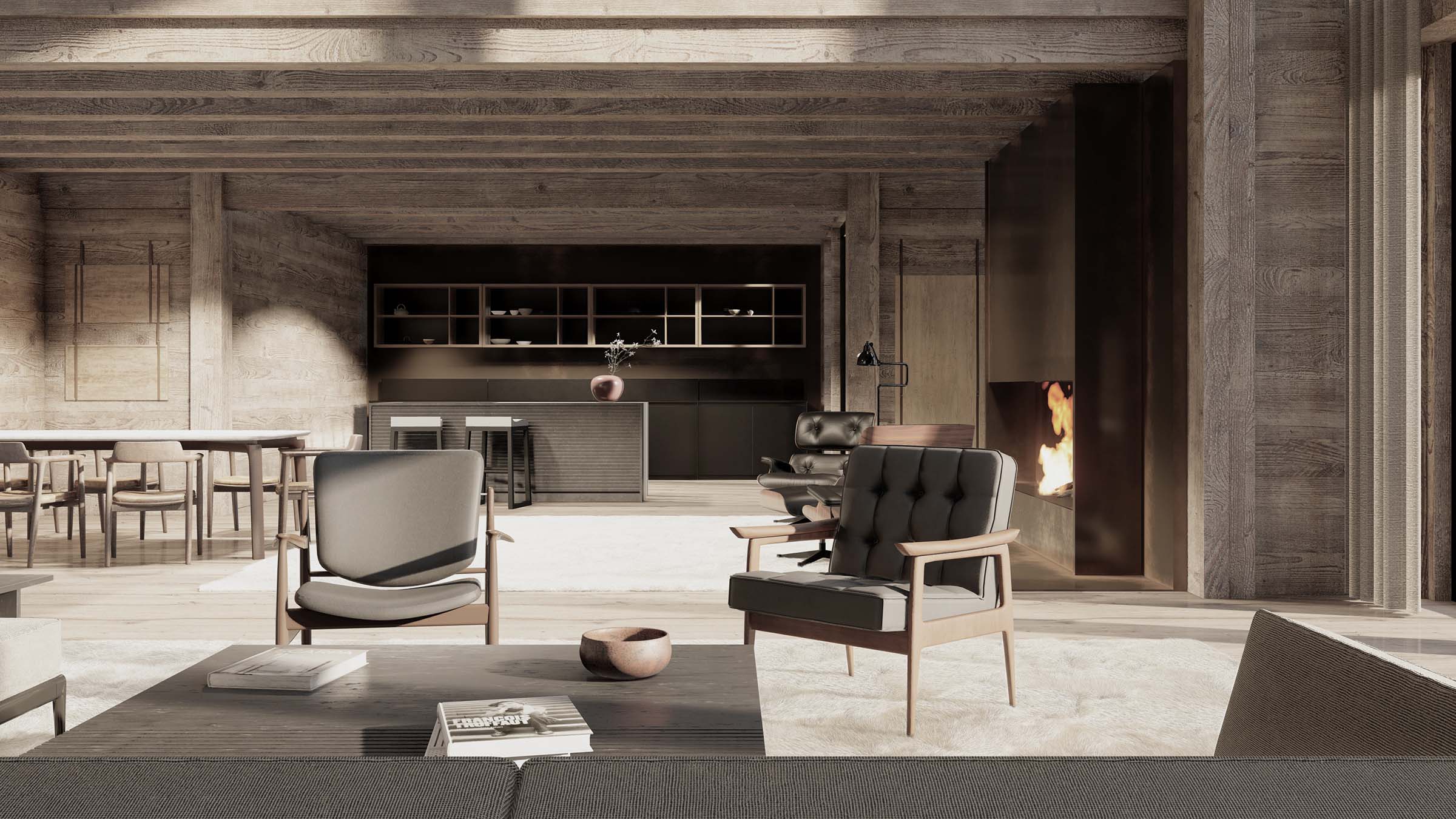 contemporary chalet architecture